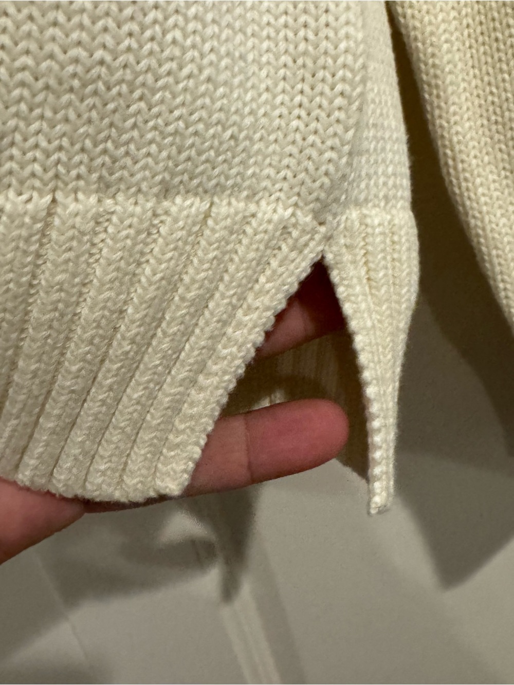 Polo by Ralph Lauren Cream Bear-Intarsia Crewneck Sweater - Picture 6 of 9